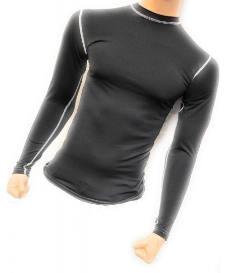 Rash Guards Rash Guard Color Black Full Sleeve Size L NO Logo Sparring Fitness Rash Guards Sports Wear Grappling- Kickboxing ...