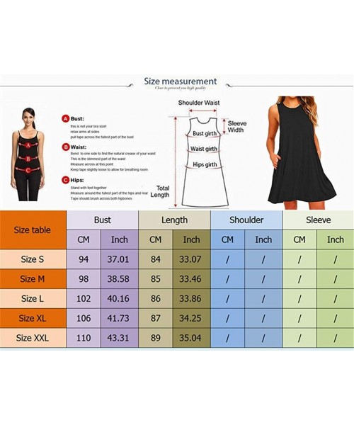 Cover-Ups Women's Sleeveless Casual T Shirt Dress Beach Cover Up Tank Dresses with Pockets - Coffee - CB190RH8QN7