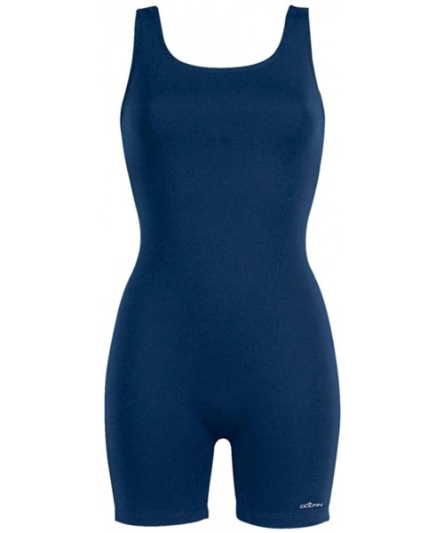 Racing Women's Aquashape Solid Aquatard - Navy - C511380PVMX