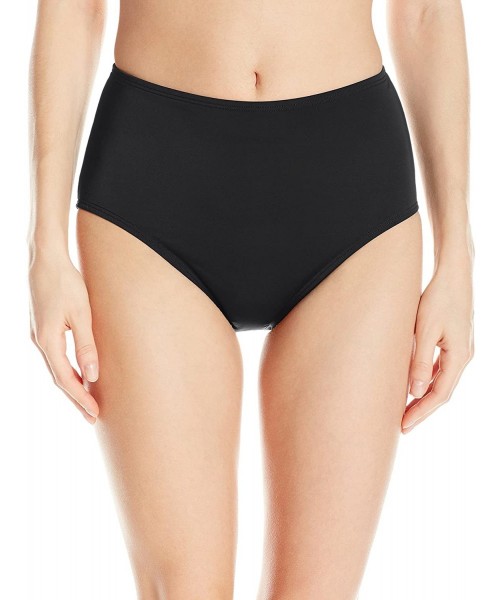 Tankinis Women's Comfort Core Bikini Bottom - Black - CF12O6U5HI8