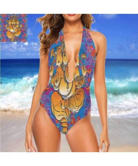 Cover-Ups Sexy Womens Swimsuit- Oriental Kaleidoscopic Simple and Sexy - Multi 14 - CU19CANMIL7