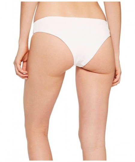 Tankinis Women's Reversible Sublime Cheeky Cut Bikini Bottom Swimsuit - White - CI17XWQKZT2