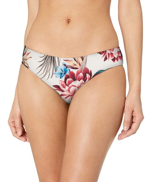 Sets Women's Retro Swimsuit Bikini Bottom - Off Tropic Cream - CF18HLIXLYZ