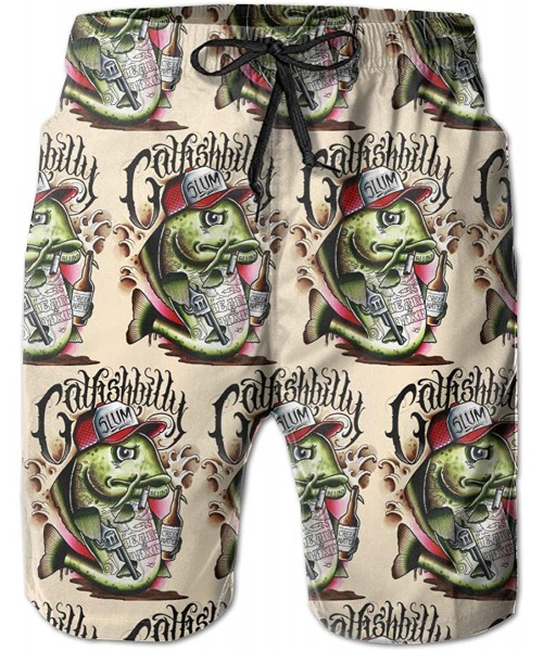 Trunks Yelawolf Posters Men's Swim Trunks and Workout Shorts Perfect Swimsuit or Athletic Shorts - Adults- Boys - CC19D43E9D8