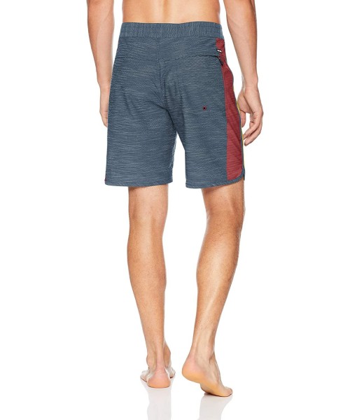 Board Shorts Men's Mirage Rivies Boardshort - Navy/Navy - C218906XYK2