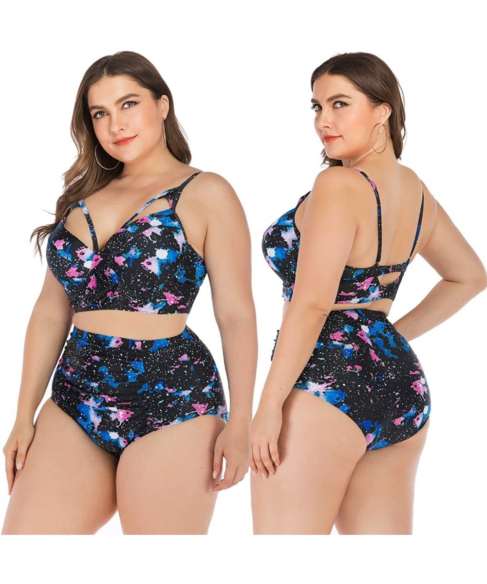 Sets 2020 Latest 36 Models Women's Plus Size Swimsuit Two Pieces Sexy Bikini Bathing Suit Swimwear Set - Lmyy-anh-6645 - C119...