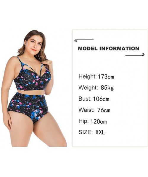 Sets 2020 Latest 36 Models Women's Plus Size Swimsuit Two Pieces Sexy Bikini Bathing Suit Swimwear Set - Lmyy-anh-6645 - C119...