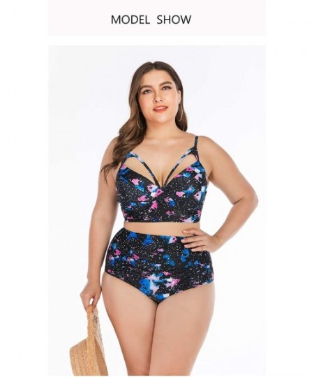 Sets 2020 Latest 36 Models Women's Plus Size Swimsuit Two Pieces Sexy Bikini Bathing Suit Swimwear Set - Lmyy-anh-6645 - C119...