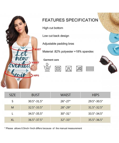 One-Pieces Womens Swimwear One Piece Swimsuit Sexy Biniki Backless Bath Suit Monokini - Color6 - CU199ROI3NI