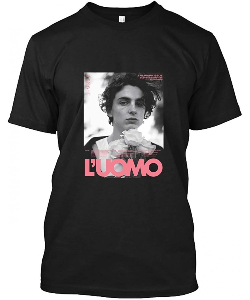 Cover-Ups Timothee Chalamet Vouge L'uomo Cover Shirt - CU19CYL2O92