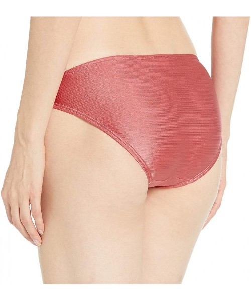 Bottoms Women's Classic Basic Bikini Swim Bottom - Pink - C718ZQ0QE6H