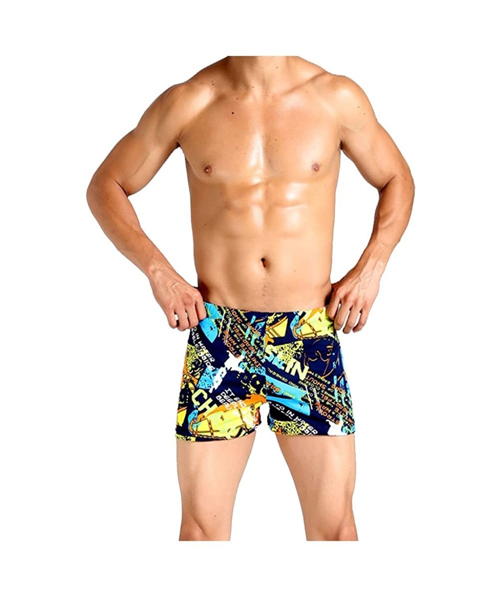 Briefs Men's Swimming Trunks Swim Trunks Beach Pants Swimwear Shorts Swimsuit Slim Wear Asain Size - C3189MGGYDY