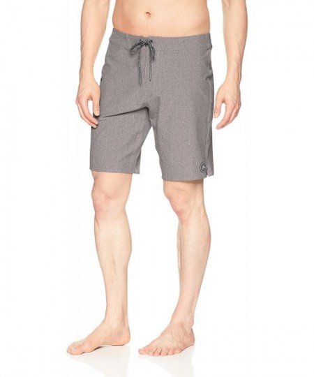 Board Shorts Men's Marled 2 Boardshort - Stone Grey - CG185Q93K90