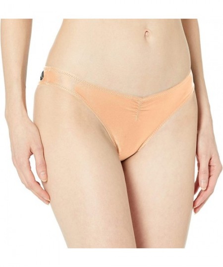 Bottoms Women's Simply Solid V Beach Pant Cover-up - Pale Peach - C518235LD7M