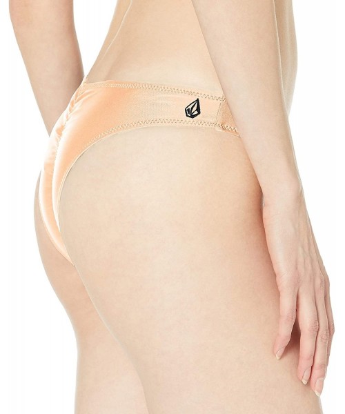 Bottoms Women's Simply Solid V Beach Pant Cover-up - Pale Peach - C518235LD7M