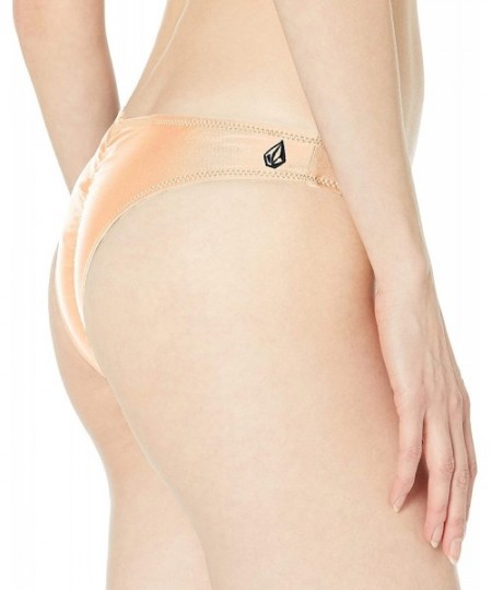 Bottoms Women's Simply Solid V Beach Pant Cover-up - Pale Peach - C518235LD7M