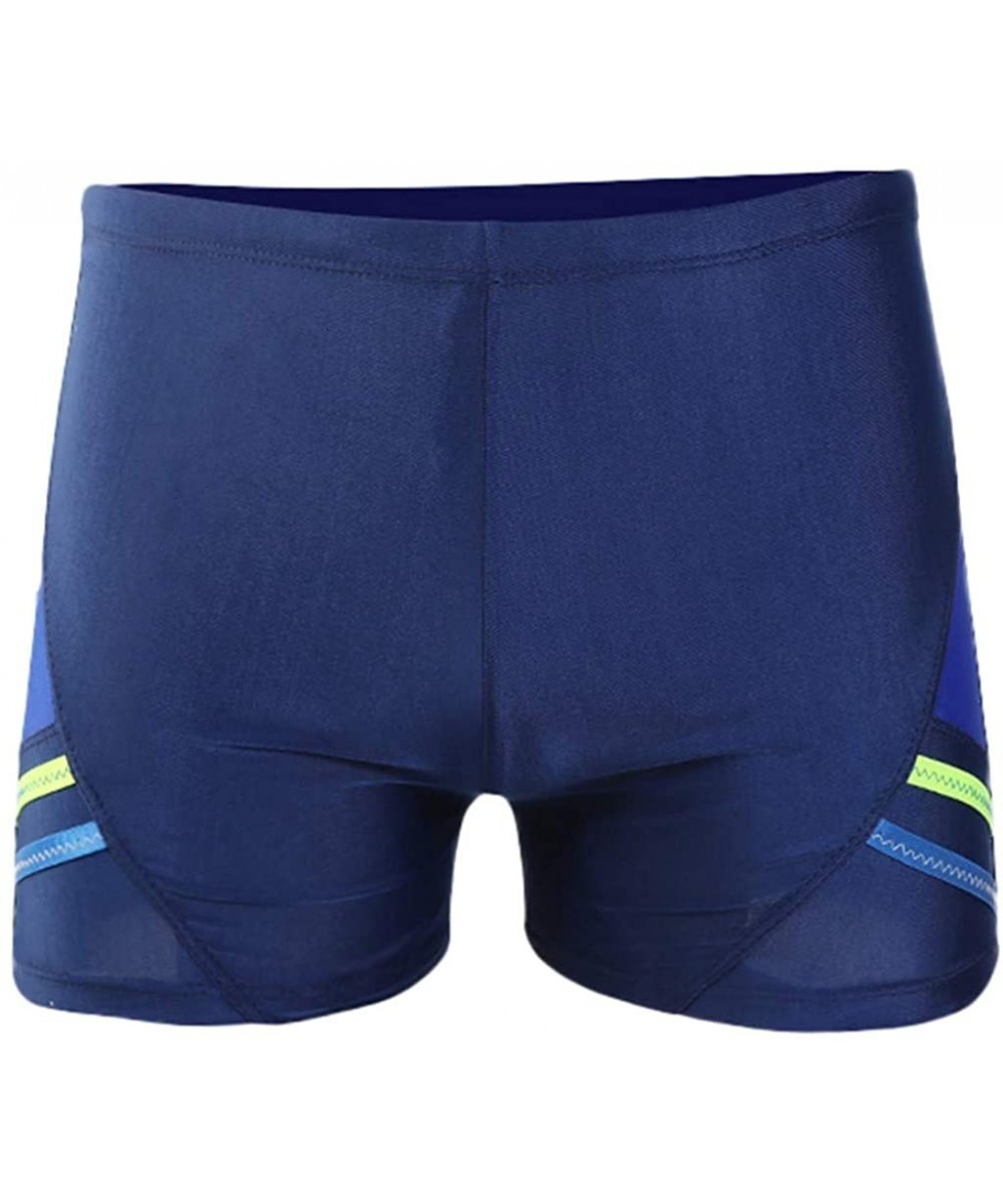 Board Shorts Mens'Athletic Swim Trunks Boxer Brief Jammers Quick Dry Compression Square Leg Swim Brief Swimsuit Shorts - 001b...