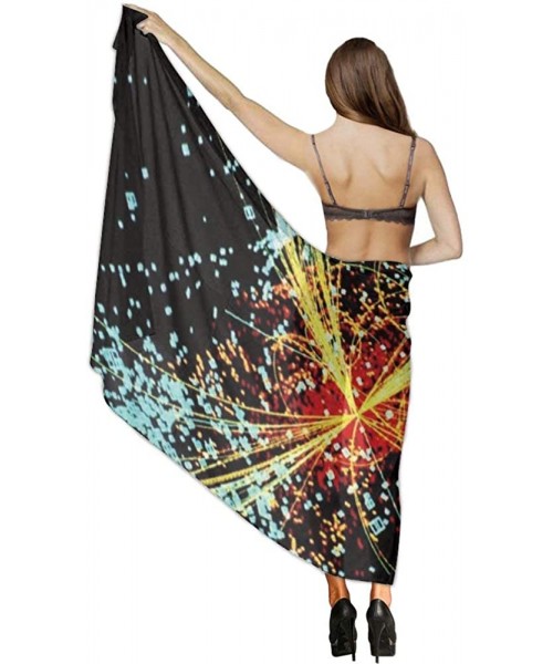 Cover-Ups Women Chiffon Sarong Beach Bikini Cover Up Wedding Party Shawls Wraps - Physics Wallpapers - CL190GAZG7S