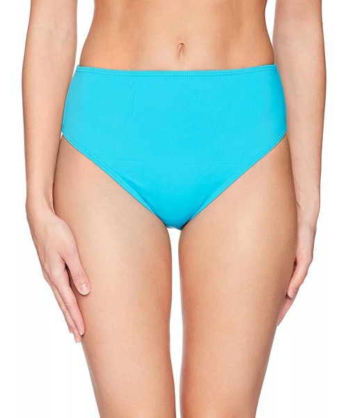 Tankinis Women's The High Road Full Coverage Bikini Bottom Swimsuit - Poolside Blue - C218Q97ZGZZ