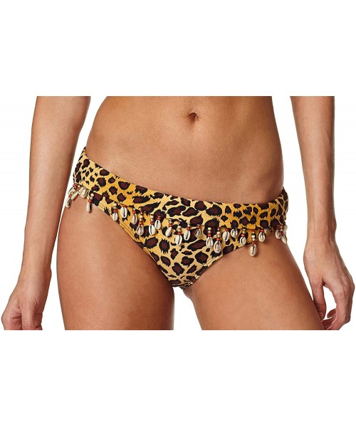 Bottoms Bikini Bottom with Swap & Swim Attachments - Leopard - C8129SFTU9L