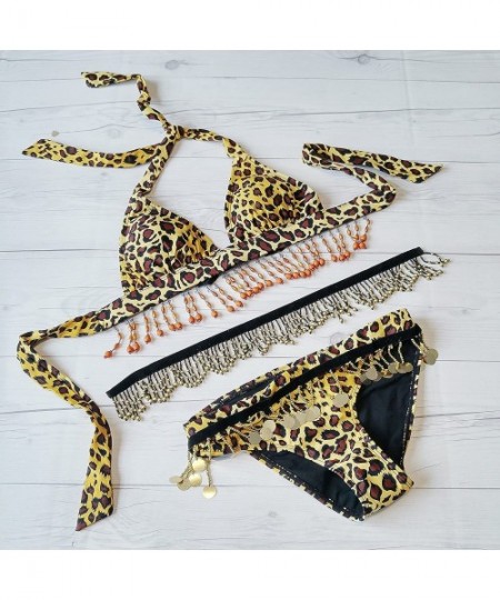 Bottoms Bikini Bottom with Swap & Swim Attachments - Leopard - C8129SFTU9L