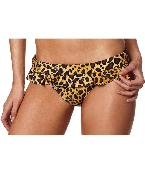 Bottoms Bikini Bottom with Swap & Swim Attachments - Leopard - C8129SFTU9L