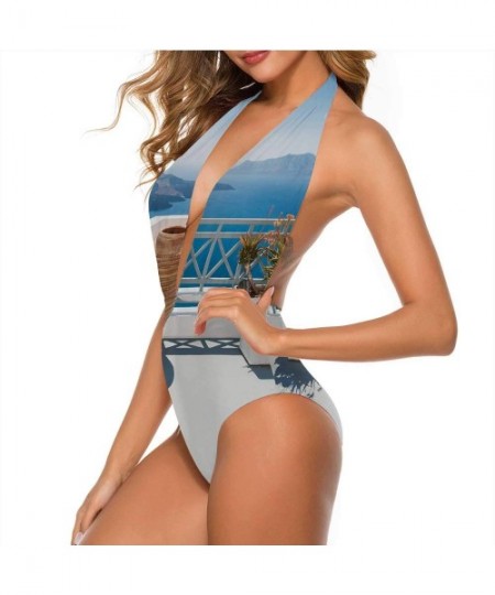 Tankinis Silhouette of A Dog.of Dachshund.Hand Dr High Waisted Beach Sport Swimsuit L - Color 35 - CH190O9IXKT