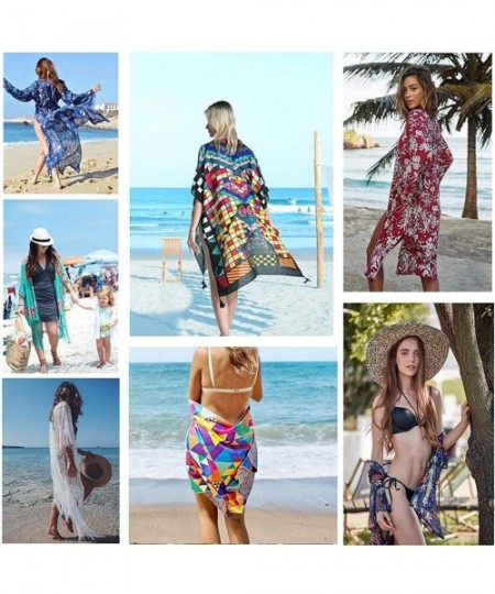 Cover-Ups Women's Stylish Kimono Cardigan or Beach Coverup - Lspj-11 - CH18NZ2IR40