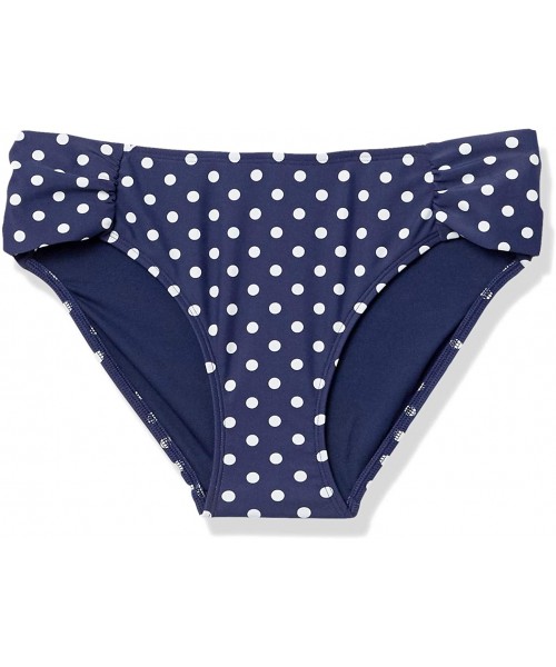 Tankinis Women's Petite Underwire- Navy/White Dot- Small - CF18IT2OH2S