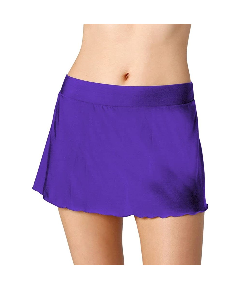 Tankinis Eggplant Swim Skirt - CI12BTC1SV9