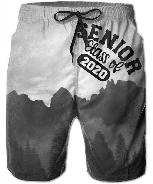 Board Shorts 2020 Graduation Swimtrunks- Mens Beach Shorts- Class of 2020 Swim Wear- Summer Wear - Class of 20202 - CR198MYICSN