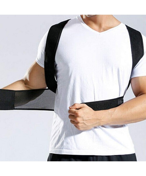 Board Shorts 2020 Posture Corrector Strap Back for Area Bad Posture Slouching Hunching Shoulder - Black - CL1953I5074