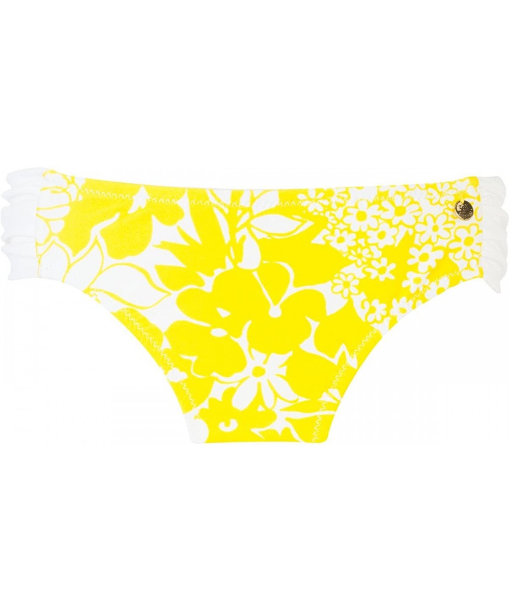 Tankinis Totally Tropical Cocoa Beach Bikini Bottom - Women's - Sunshine - CS11J5TSTO3