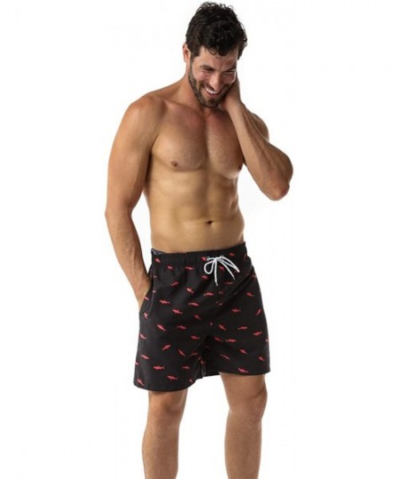 Trunks Men's Swim Trunks Quick Dry Shorts with Pockets - C_fish - CY18XIQTD5L