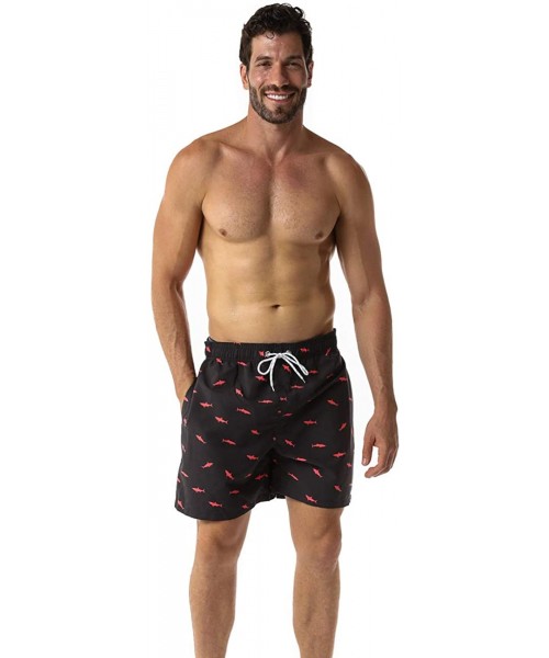 Trunks Men's Swim Trunks Quick Dry Shorts with Pockets - C_fish - CY18XIQTD5L