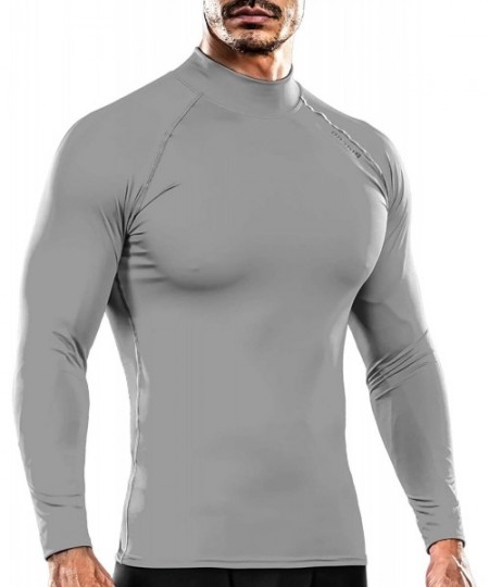 Rash Guards UV Sun Protection Long Sleeve Top Shirts Skins Tee Compression Base Layer - Sg031 - CY12O40Z5XX