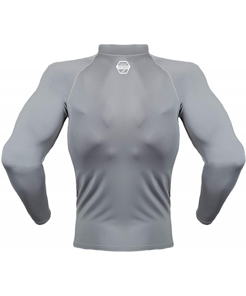 Rash Guards UV Sun Protection Long Sleeve Top Shirts Skins Tee Compression Base Layer - Sg031 - CY12O40Z5XX