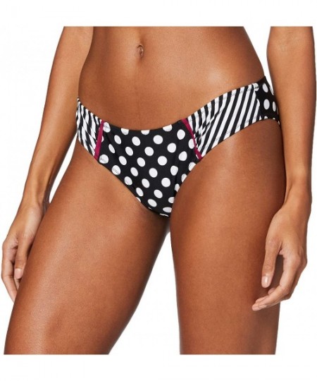 Tankinis Sea Breeze Spot Bikini Bottom - Black / White - CQ18AIHE5HL