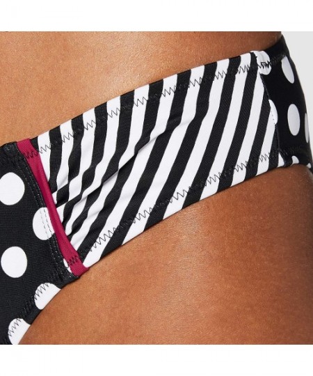 Tankinis Sea Breeze Spot Bikini Bottom - Black / White - CQ18AIHE5HL