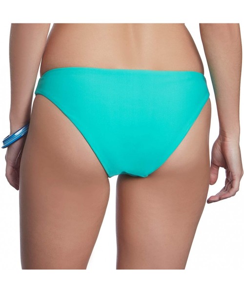 Tankinis Solid Brazilian Bikini Swim Bottom - Green - CN195CXY2M5