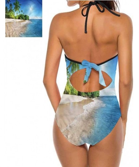 Bottoms Halter Swimsuits Jean Pattern on Denim Color Make You Feel Fun and Sexy - Multi 09 - C6190WX3G26