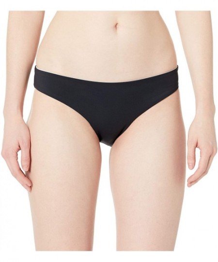 Tankinis Women's Mirage Ultimate Reversible Bikini Bottom - Black - C018W6E8Q20