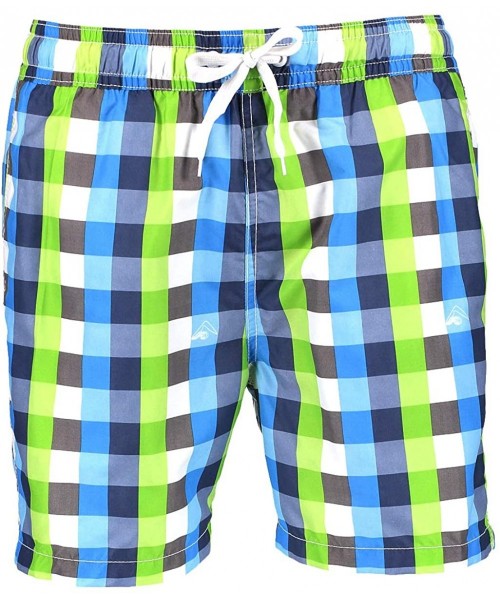 Trunks Men's South Beach Quick Dry Volley Swim Trunks - Byron Navy - CB126WMP213