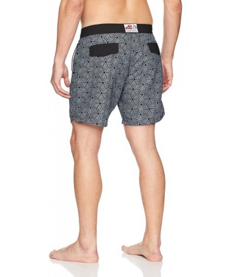 Board Shorts Men's Swim Trunk- Black- 28 - CJ185K0EONW