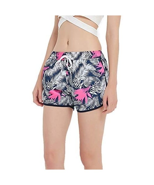 Board Shorts Cartoon Sharks Swimming Women's Board Shorts Beachshort Swim Slim Trunks with Side Pockets Blue Whale and Jelly ...