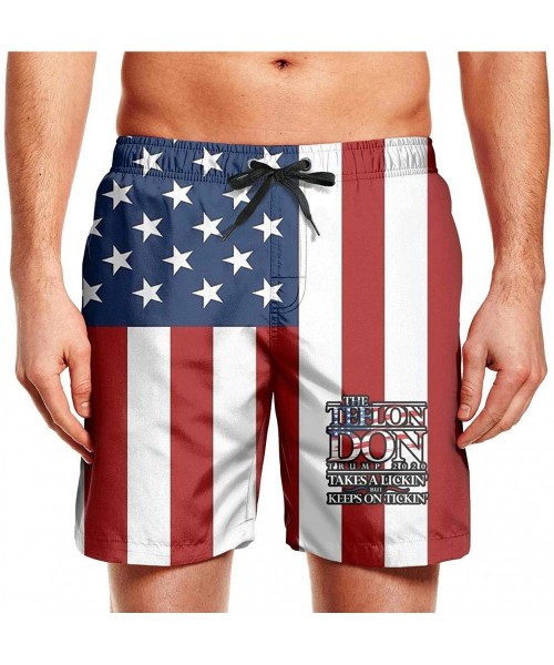 Board Shorts Trump 2020 Beachwear Shorts Vacation Swimming Trunks for Men - Trump 2020-98 - CM196RG5NTU