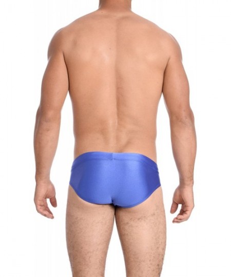 Briefs Men's New Contour Pouch Bikini Swimsuit - Royal Blue - CH18760QDS0