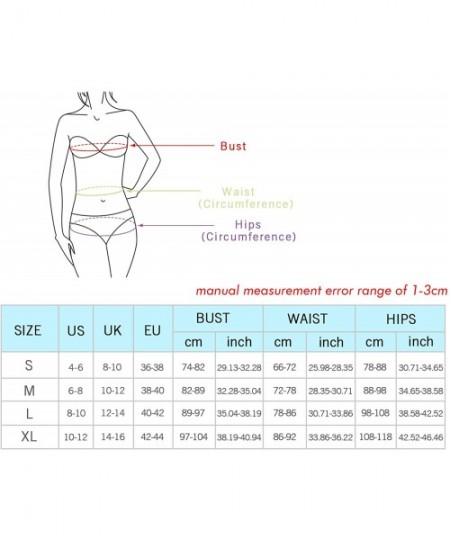 Sets Women's High Waisted Retro Flounce Bikini Racerback Two Piece Swimsuit Tankini Set - Lemon - CK18Q8GXC7A