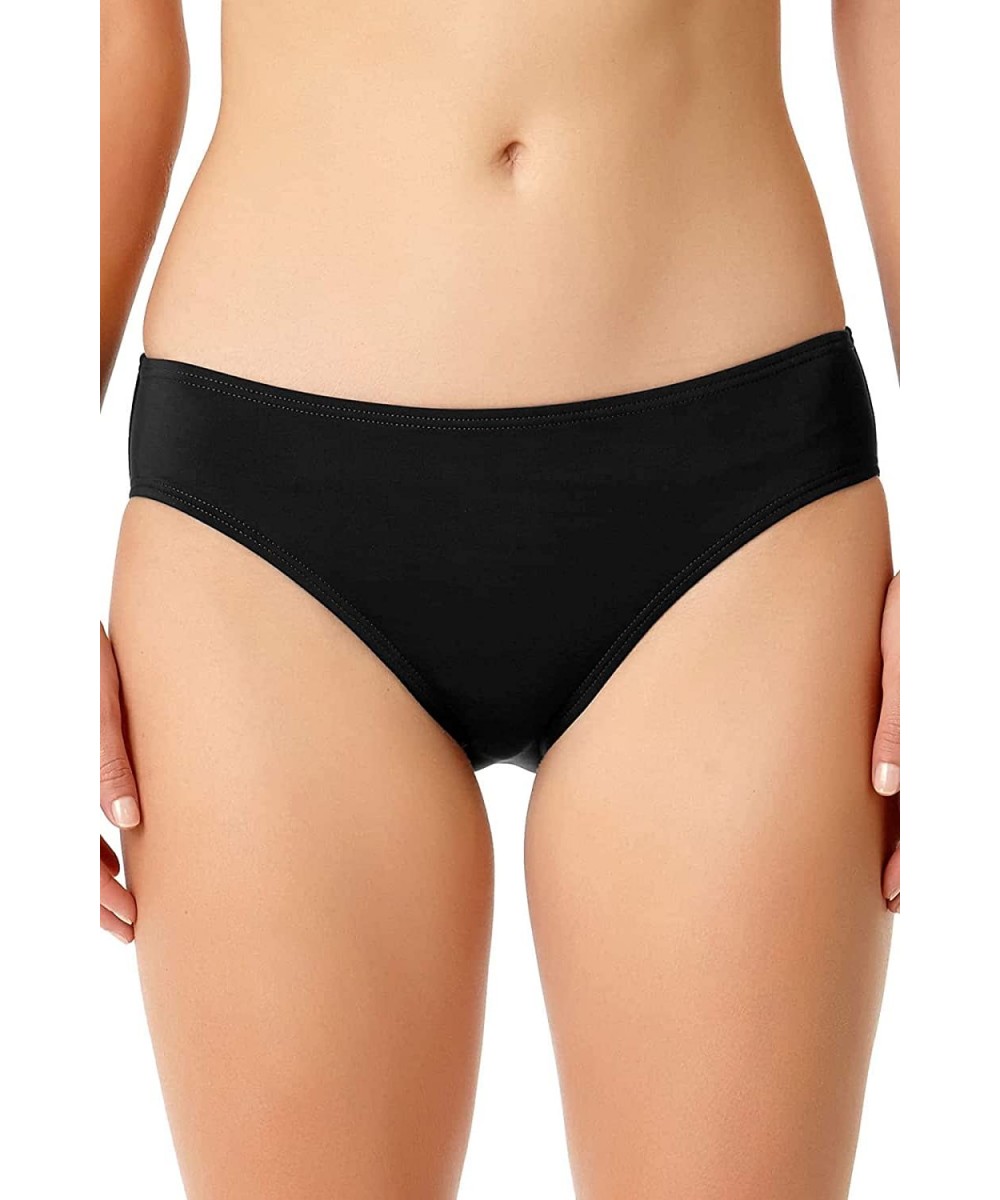 Sets Retro Scoop Swim Bottom - Black - CQ192L9XY2S