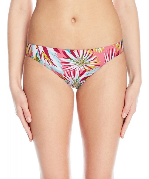 Bottoms Women's Low Rise Bikini Bottom Printed - Palmetto - CU12O75KYUF